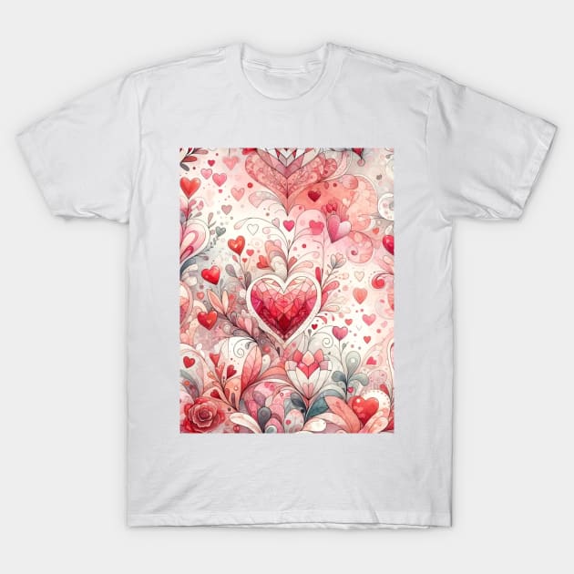 Amour Infusion Valentine's Day T-Shirt by GracePaigePlaza